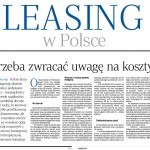 Leasing w Polsce